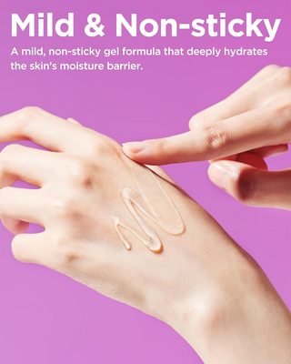 a swatch of  TOCOBO Collagen Brightening Eye Gel Cream 30mL on hand