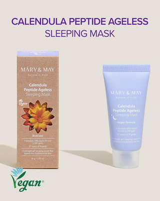 Mary&May Calendula Peptide Ageless Sleeping Mask 30mL Mary&May