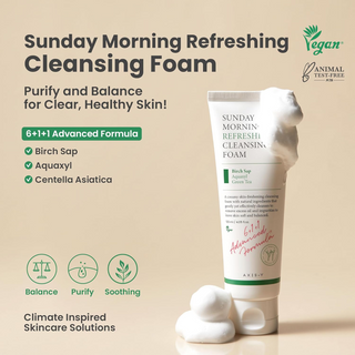 AXIS-Y Sunday Morning Refreshing Cleansing Foam 120mL AXIS-Y