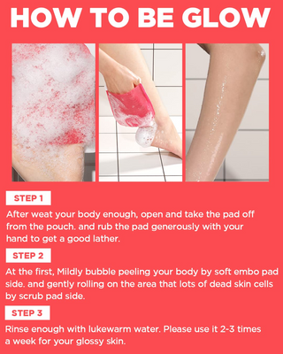 Mom’s Bath Recipe Body Peeling Pad Strong (8 Sheets) Mom's Bath Recipe