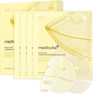 multiple packets of medicube Kojic Acid Turmeric Brightening Gel Mask