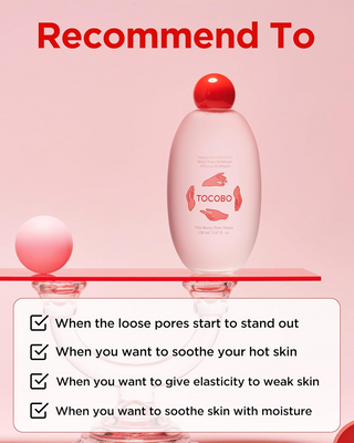 bottle of TOCOBO Vita Berry Pore Toner 150mL