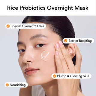 Abib Rice Probiotics Overnight Mask Barrier Jelly 80mL MystiGlam