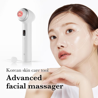 woman's face with medicube Age-R Ultra Tune