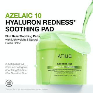 azelaic 10 hyaluron redness soothing pad
