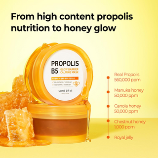 SOME BY MI Propolis B5 Glow Barrier Calming Mask 100g SOMEBYMI