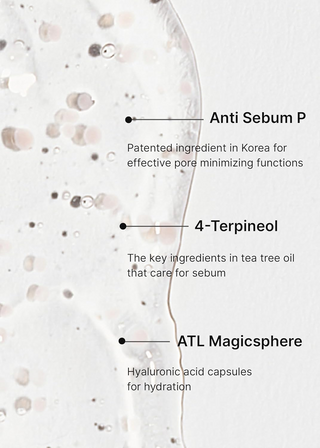 celimax Oil Control Capsule Essence 30mL poured on surface