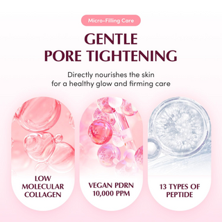 gentle pore tightening for a healthy glow and firming care
