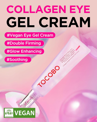 TOCOBO Collagen Brightening Eye Gel Cream 30mL tube