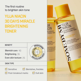SOME BY MI Yuja Niacin 30 Days Miracle Brightening Toner 150 mL SOMEBYMI