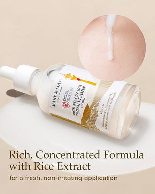 Mary&May SEOUL EDITION Rice Niacin 10% Triple Vitamin Serum 80mL Mary&May
