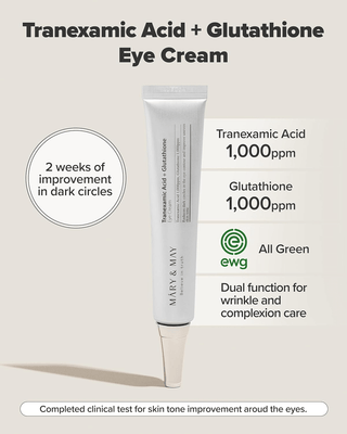 Mary&May Tranexamic Acid + Glutathione Eye Cream 30mL product tube