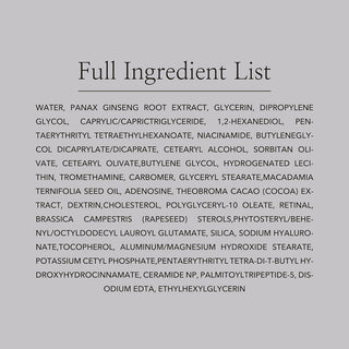 Beauty of Joseon Revive Eye Serum Ginseng + Retinal 30ml Full Ingredient list