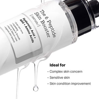COSRX The 6 Peptide Skin Booster Face Serum With Hyaluronic Acid + NAG + Amino Acids 150 mL COSRX