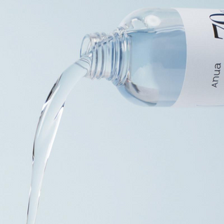 Anua Birch 70 Moisture Boosting Toner being dispensed