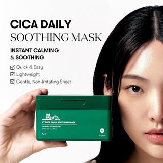 VT Cica Daily Soothing Mask Sheet 30 Sheets VT