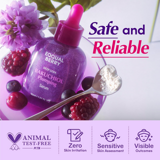 EQQUALBERRY Bakuchiol Plumping Serum 30mL EQQUALBERRY