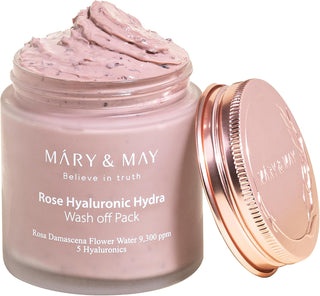 Mary&May Vegan Rose Hyaluronic Hydra Wash Off Mask 125g