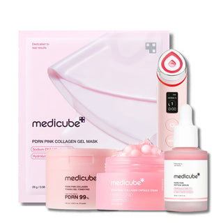 medicube PDRN Booster Pink Toning Collagen Set MediCube