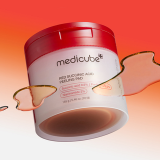 medicube Red Succinic Acid Peeling Pads 155g (70 Pads) MediCube