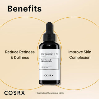 a bottle of COSRX The Vitamin C 23 Serum 20 mL