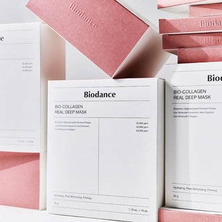 box packaging of BIODANCE Bio-Collagen Real Deep Mask