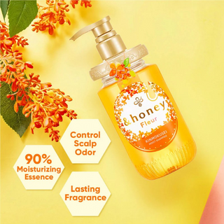 &honey fleur kinmokusei moist shampoo 440mL &honey