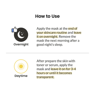 instructions to use BIODANCE Radiant Vita Niacinamide Real Deep Mask