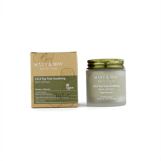 Mary&May Vegan Cica Tea Tree Wash Off Mask 125g Mary&May