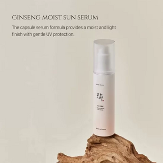 Ginseng Moist Sun Serum (SPF 50+ PA++++) bottle