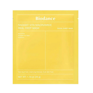 BIODANCE Radiant Vita Niacinamide Real Deep Mask
