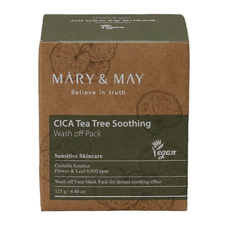 Mary&Mary CICA Tea Tree Soothing Wash off Pack 125g