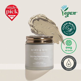 Mary&Mary CICA Tea Tree Soothing Wash off Pack 125g