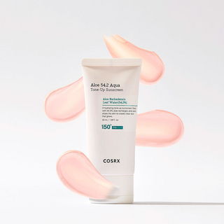 COSRX Aloe 54.2 Aqua Tone-Up Sunscreen SPF 50 Plus for Unisex 50 mL COSRX