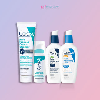 CeraVe Skin Care Set for Acne Treatment Products
