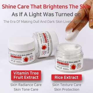 APLB Salicylic Acid BHA Arbutin Facial Cream 55mL APLB