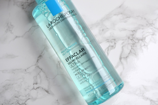 LA ROCHE-POSAY Effaclar Micellar Water Ultra For Oily Skin 400mL bottle on a surface