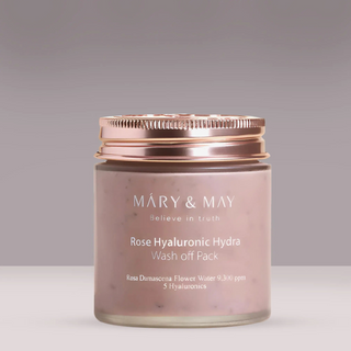 Mary&May Vegan Rose Hyaluronic Hydra Wash Off Mask 125g Mary&May