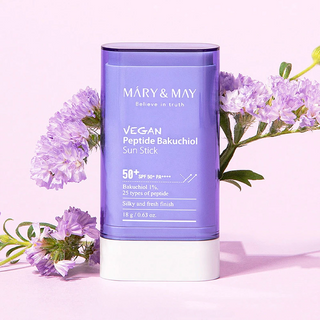 Mary&May Vegan Peptide Bakuchiol Sun Stick SPF50+ PA++++ 18g Mary&May