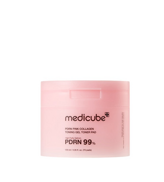 medicube PDRN Pink Collagen Toning Gel Toner Pads 70 Pads MediCube