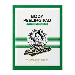 Mom’s Bath Recipe Body Peeling Pad Original packaging