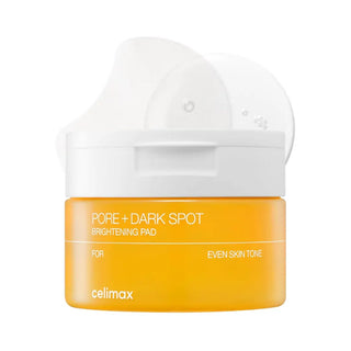 celimax Pore+Dark Spot Brightening Pad with container