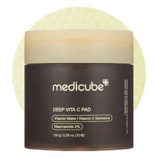 medicube Deep Vita C Facial Pads jar