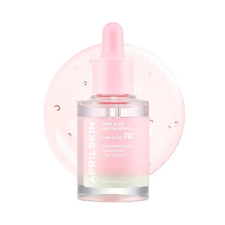 APRILSKIN Pink Aloe Mucin Serum 30mL bottle