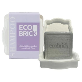 ECOBRICK Mild Acidic Shampoo Bar - Normal Hair Care ECOBRICK