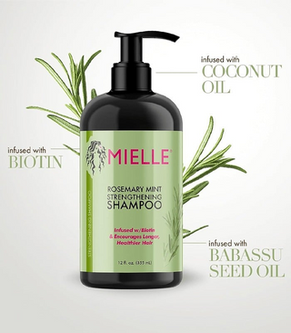 MIELLE Rosemary Mint Strengthening Shampoo 355 mL MIELLE