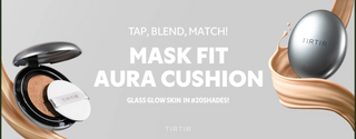 TIRTIR Mask Fit Aura Silver Cushion Foundation 27C Cool Beige TIRTIR