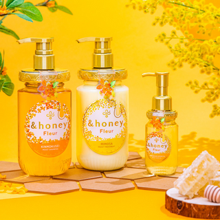 &honey fleur kinmokusei moist shampoo 440mL &honey