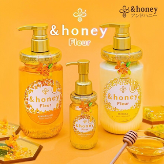 &honey Fleur Kinmokusei & Mimosa Moist Hair Oil 100mL &honey