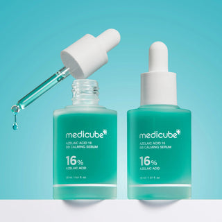 two medicube Azelaic Acid 16 BB Serum bottles